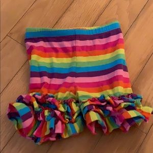 Matilda Jane Knockoff Rainbow Girl Shorts